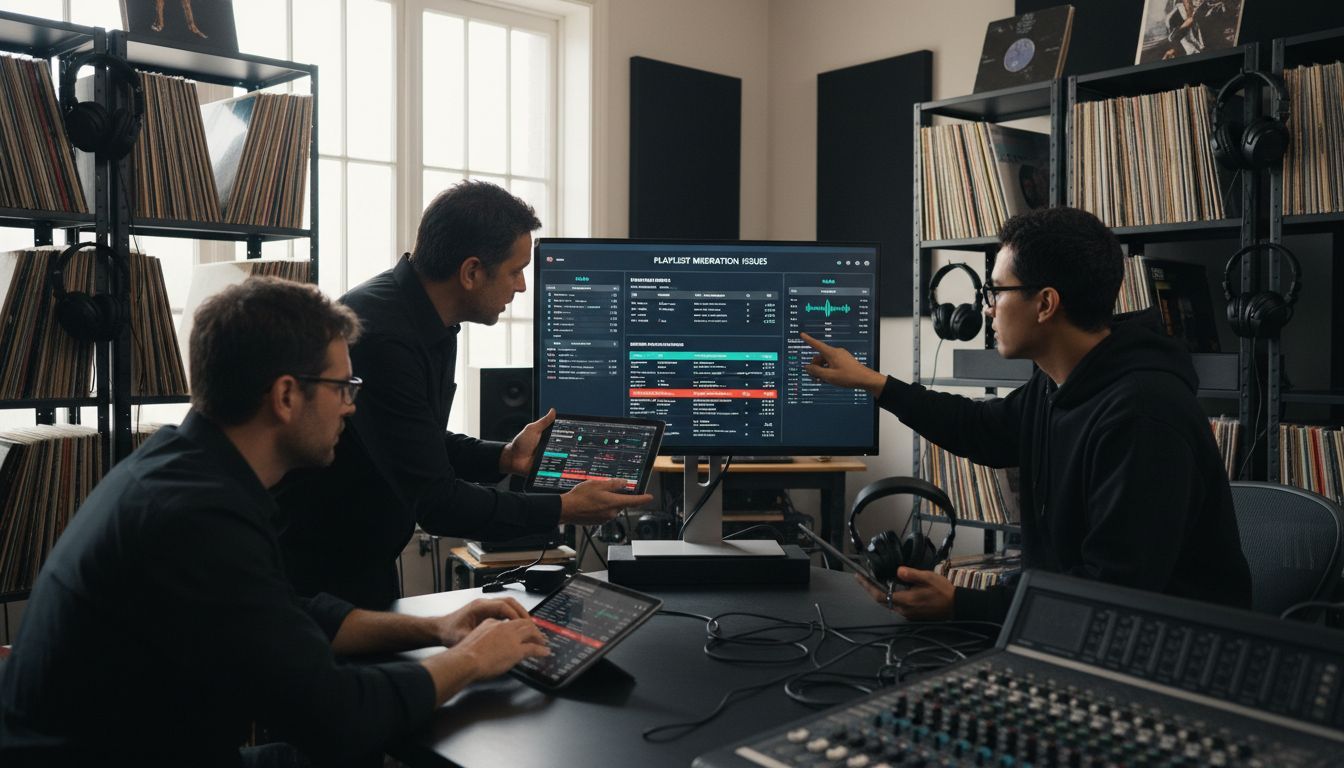 playlist migration studio