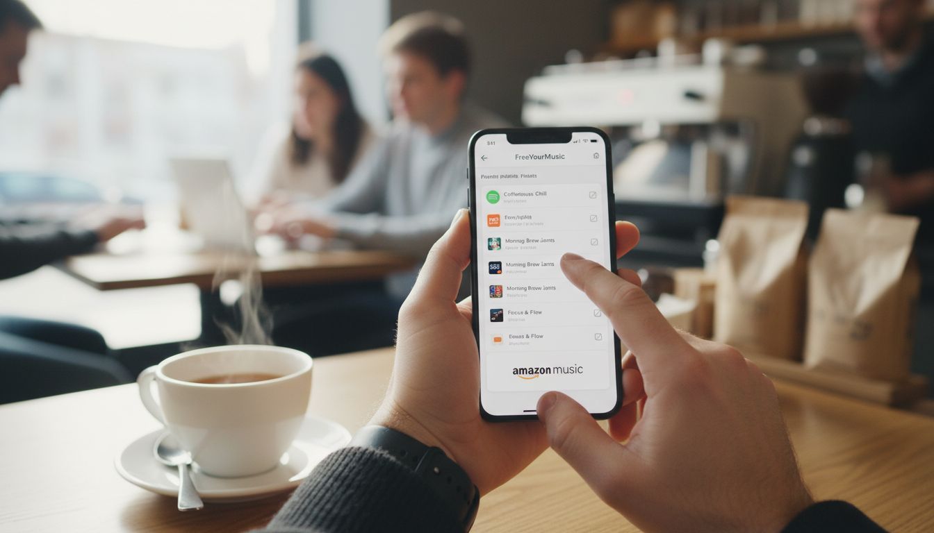 playlist selection app