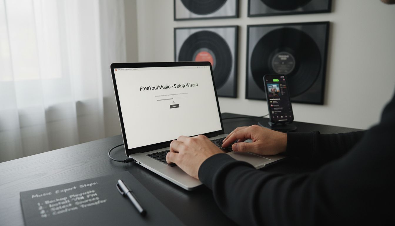 Free Your Music installation