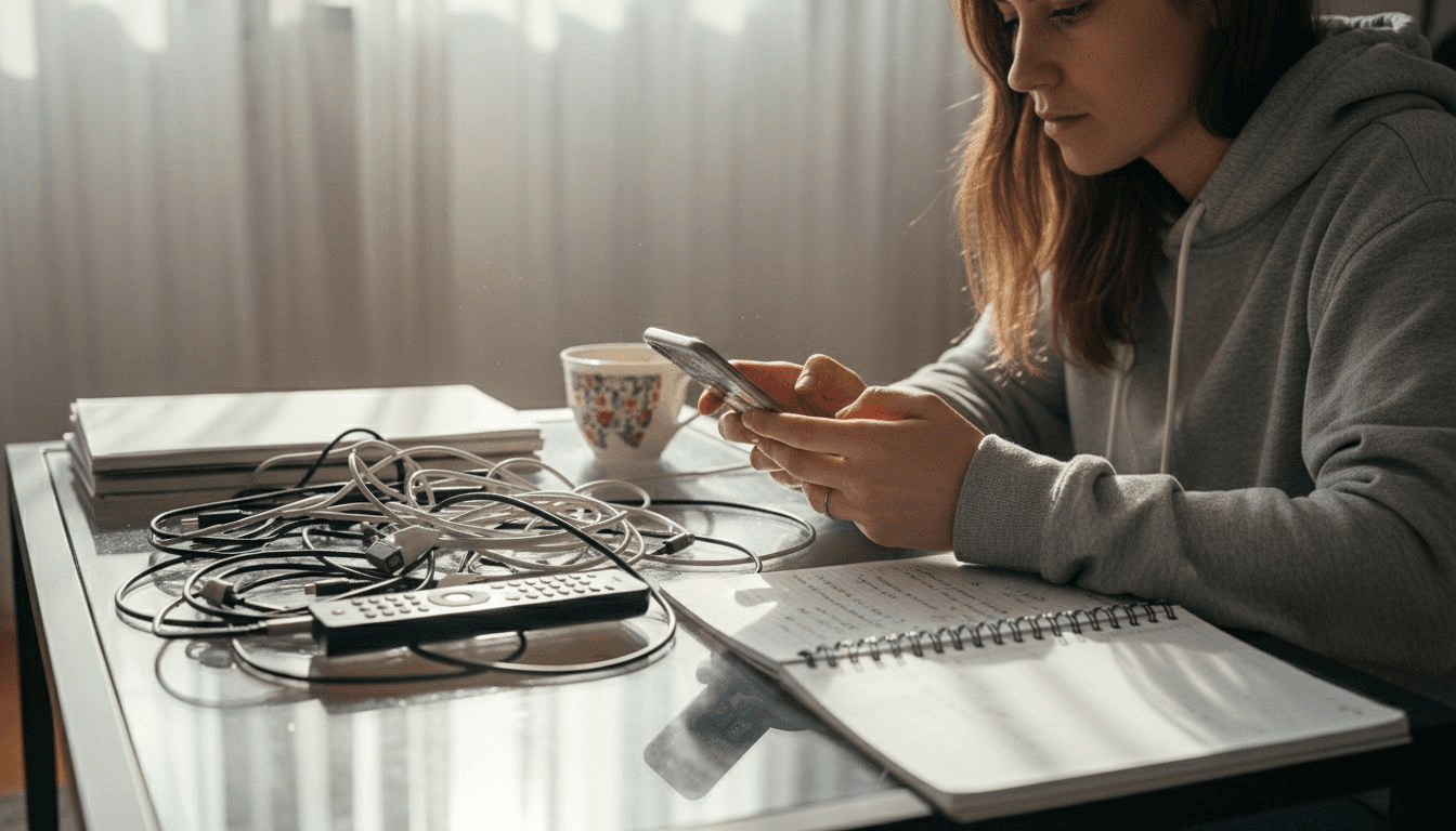 User managing playlists across music apps