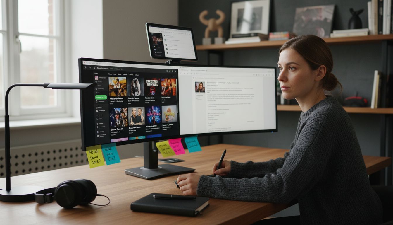 curator playlist reviewing