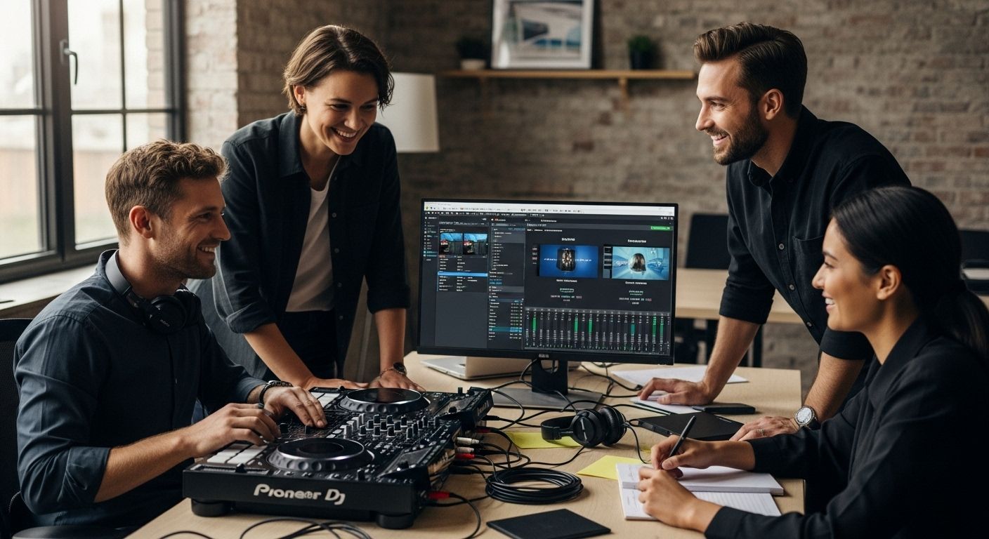 professionelle Playlist Migration